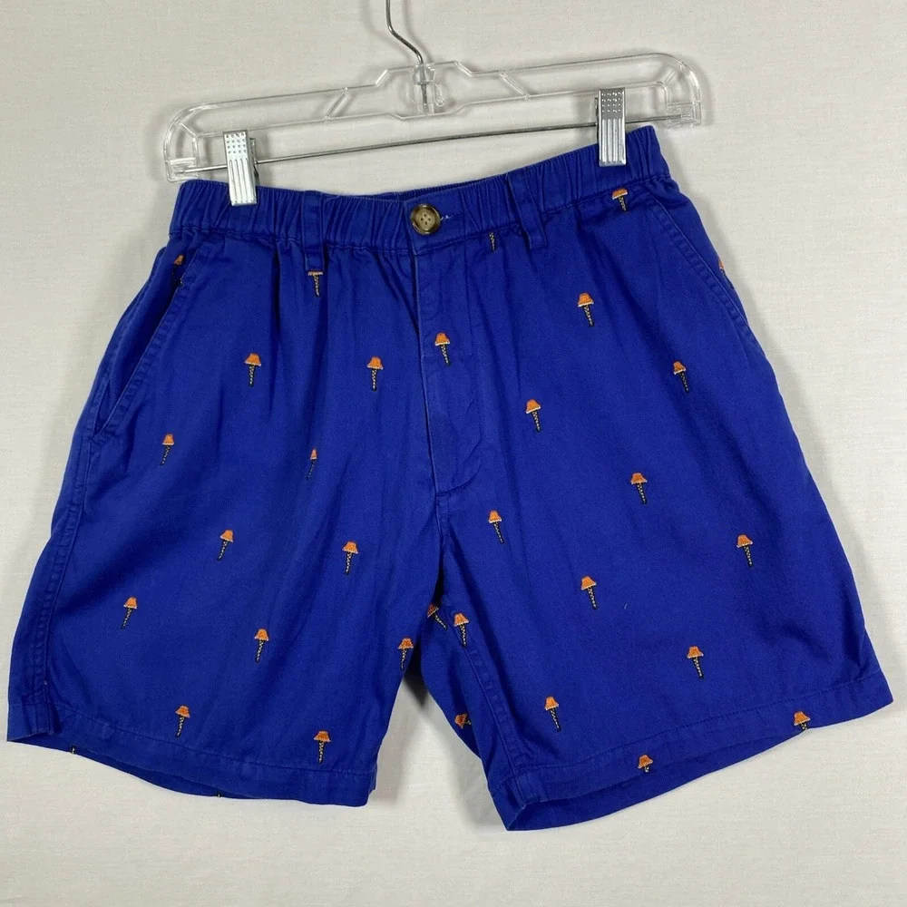Chubbies Shorts Men's Medium Blue The Fragiles AOP‎ Leg Lamp A Christmas Story